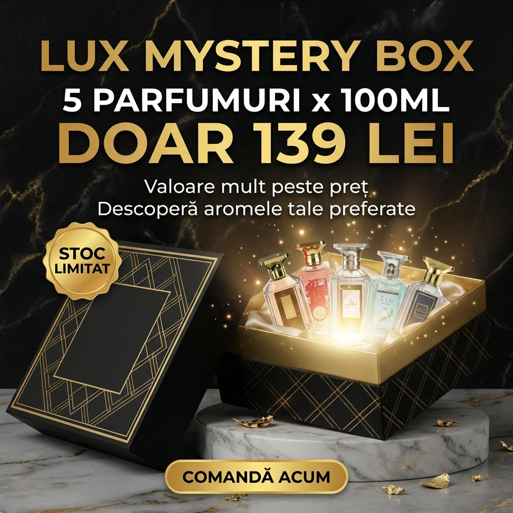 Cutie Surpriză 5 Parfumuri Arăbești - LUX BOX