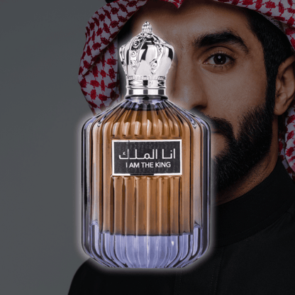 I am the king 100 ml, apa de parfum, barbati