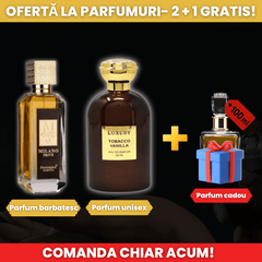 Pachet cu Milano Prive 100 ml + Tobacco Vanilla 100ml