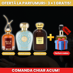 Pachet cu Rose De Soleil 100ml + Opulent Dubai 100 ml + Tobacco Vanilla 100ml