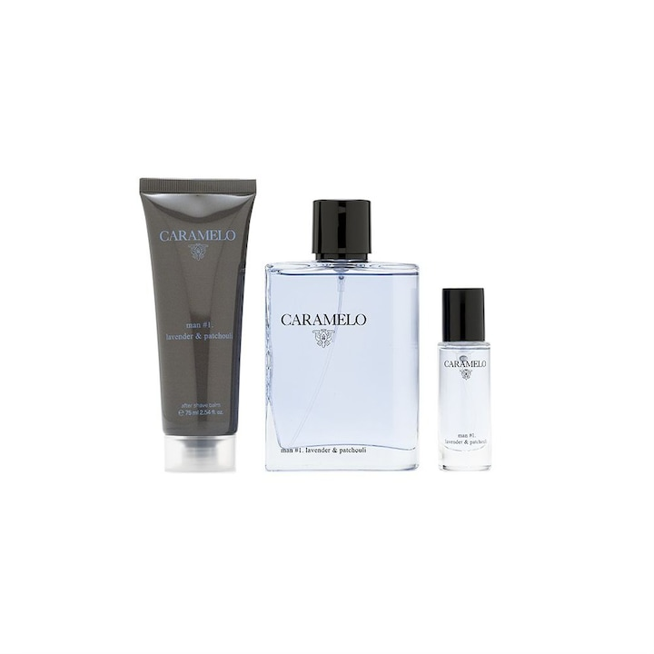 1 Milionaire - Khalis, Barbatesc, Apa de parfum, 100 ml + CADOU Set pentru barbati Caramelo Lavander&Pachouli