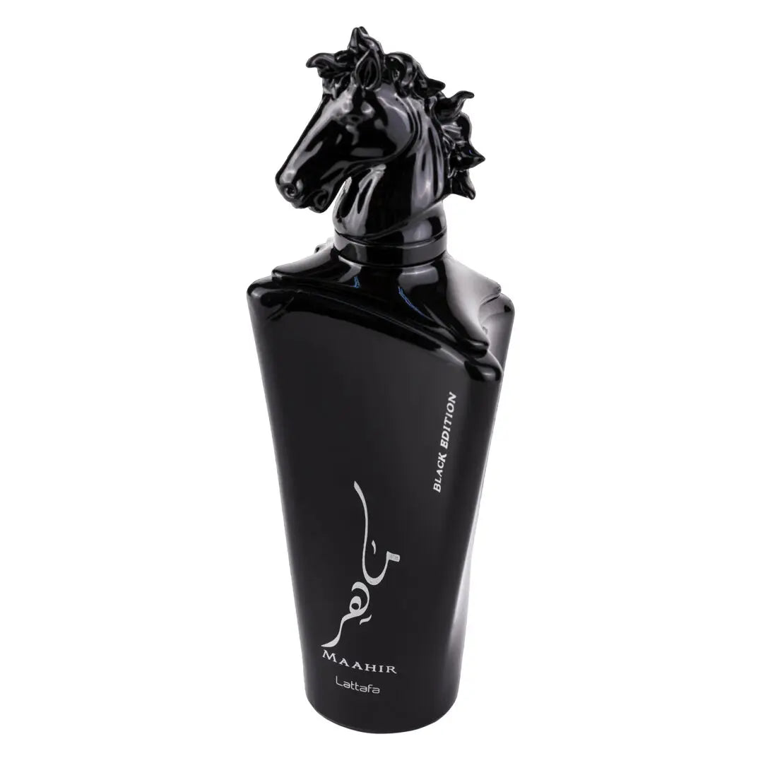 Apa de Parfum Maahir Black Edition, Lattafa, Barbati – 100ml