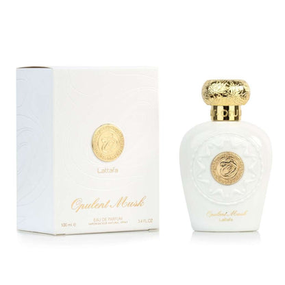 Apa de Parfum Opulent Musk, Lattafa, Femei – 100ml