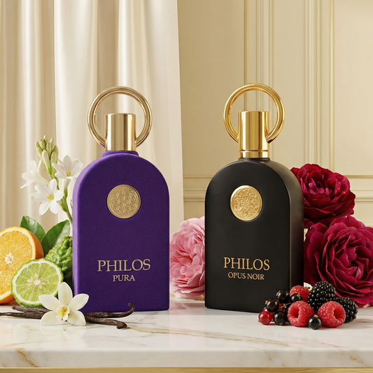 OFERTA LIMITATA ⏳ 1 + 1 UNISEX - PHILOS PURA + PHILOS OPUS NOIR